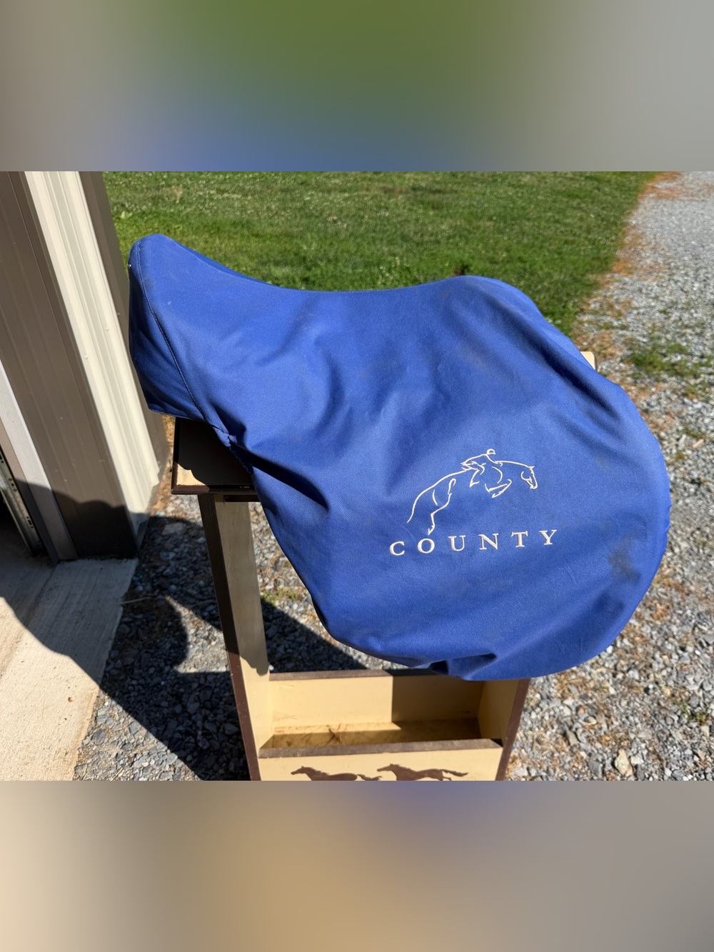 County saddlery logo cover